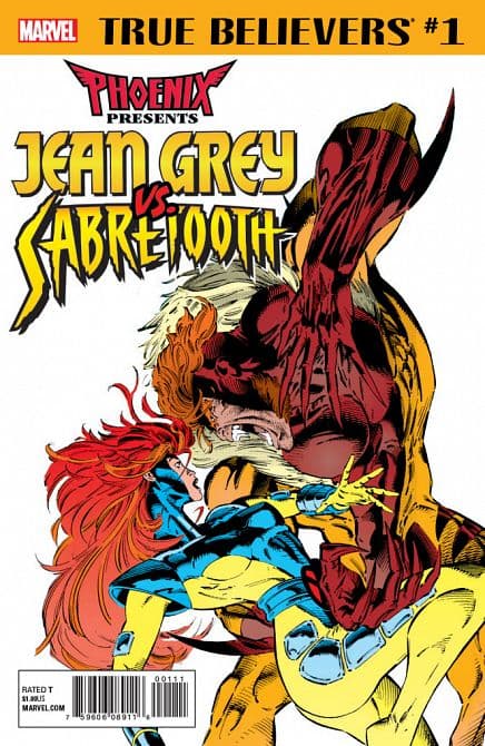 TRUE BELIEVERS PHOENIX VS SABRETOOTH