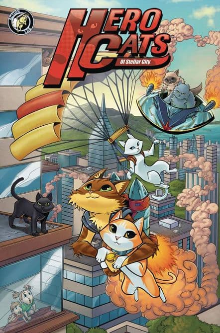 Cover Art for HERO CATS HC VOL 01