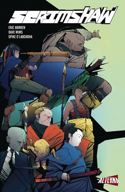 Cover Art for SCRIMSHAW TP VOL 01