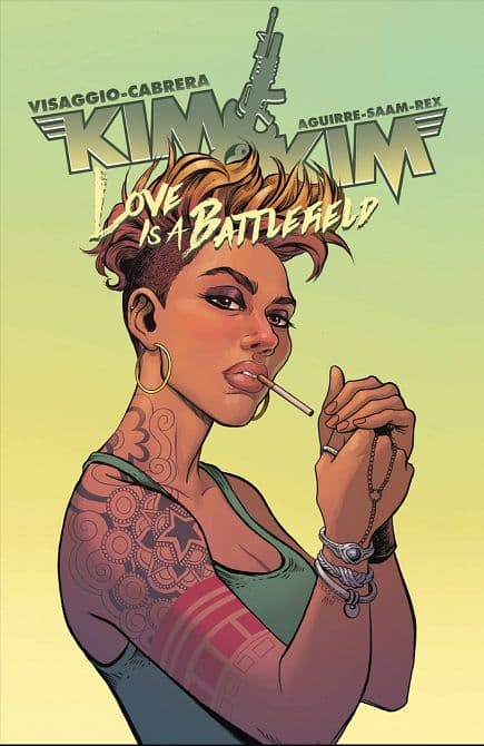 Cover Art for KIM AND KIM TP VOL 02 LOVE IS A BATTLEFIELD