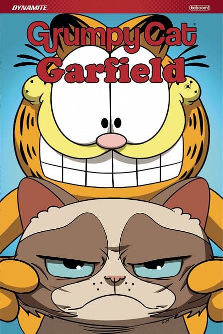 Cover Art for GRUMPY CAT GARFIELD HC