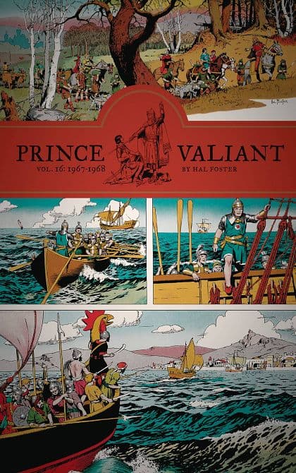 Cover Art for PRINCE VALIANT HC VOL 16 1967-1968