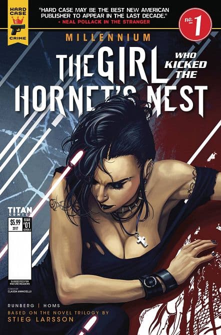 Cover Art for MILLENNIUM GIRL WHO KICKED THE HORNETS NEST