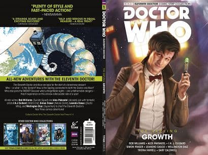 Cover Art for DOCTOR WHO 11TH SAPLING TP VOL 01 GROWTH