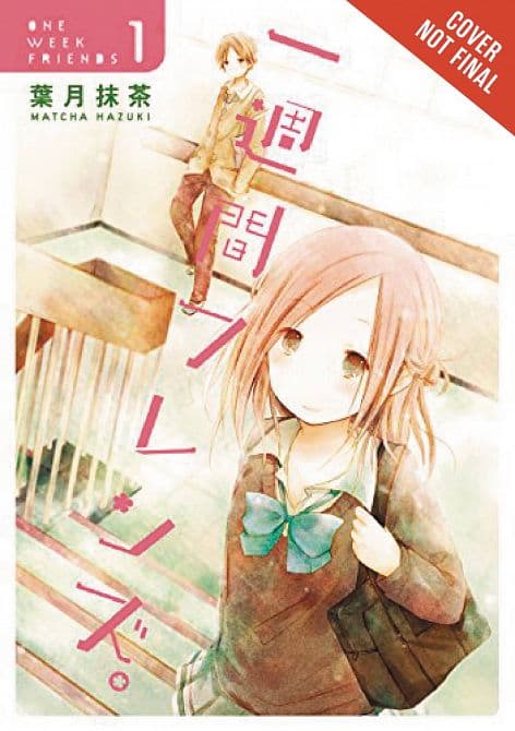 Cover Art for ONE WEEK FRIENDS GN VOL 01