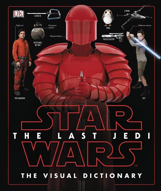 Cover Art for STAR WARS LAST JEDI VISUAL DICTIONARY HC