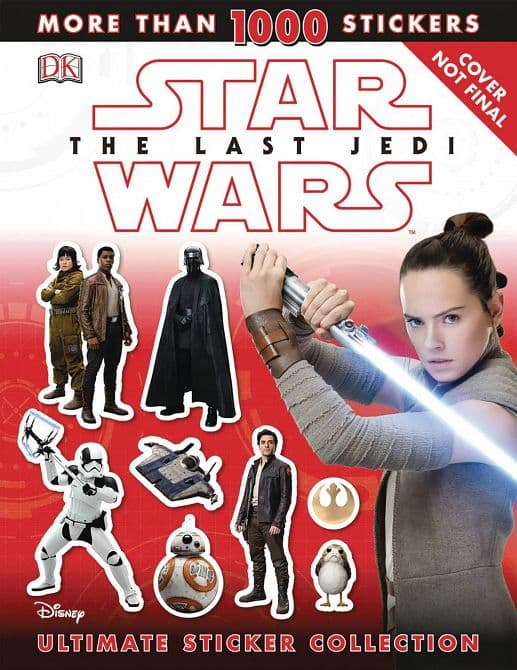 Cover Art for STAR WARS LAST JEDI ULTIMATE STICKER COLLECTION SC