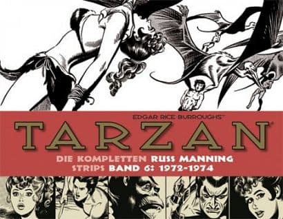 Cover Art for Tarzan: Die kompletten Russ Manning Strips