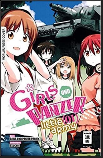 Cover Art for GIRLS UND PANZER-LITTLE ARMY