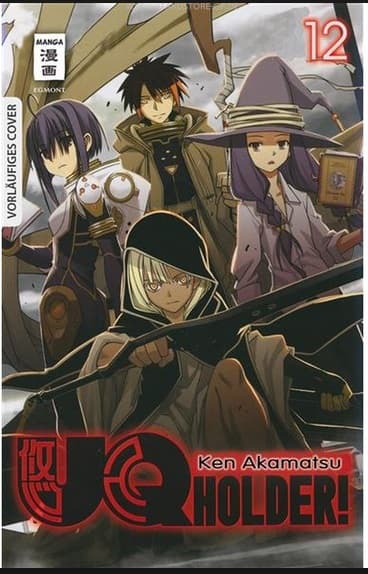 Cover Art for UQ HOLDER!