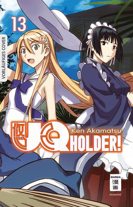 Cover Art for UQ HOLDER!