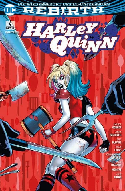 Cover Art for HARLEY QUINN ( REBIRTH )