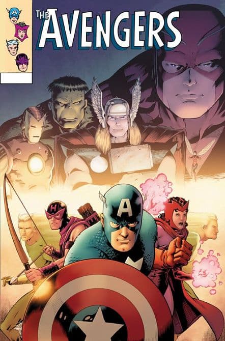 Cover Art for AVENGERS: VIER