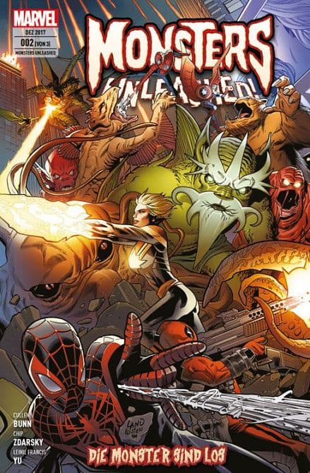 Cover Art for MONSTERS UNLEASHED-DIE MONSTER SIND LOS