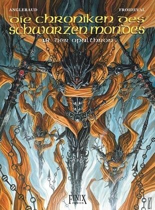 Cover Art for DIE CHRONIKEN DES SCHWARZEN MONDES ( HC )