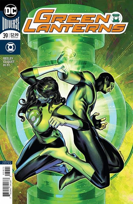 Cover Art for GREEN LANTERNS