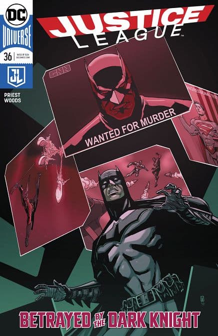 Cover Art for JUSTICE LEAGUE ( 2016-2018 )