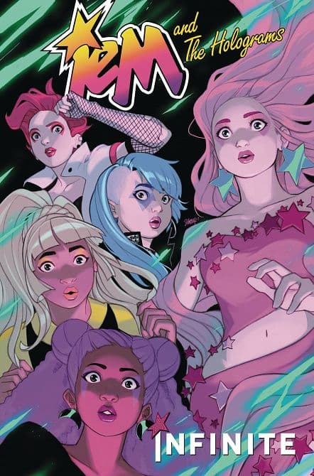 Cover Art for JEM & THE HOLOGRAMS INFINITE TP