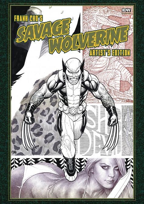 Cover Art for FRANK CHO SAVAGE WOLVERINE ARTIST ED HC