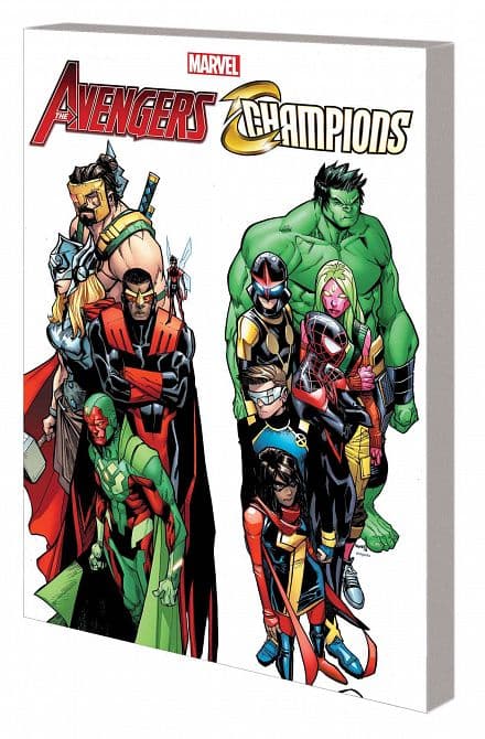 Cover Art for AVENGERS & CHAMPIONS TP WORLDS COLLIDE