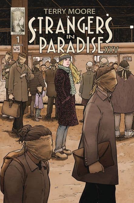 Cover Art for STRANGERS IN PARADISE XXV