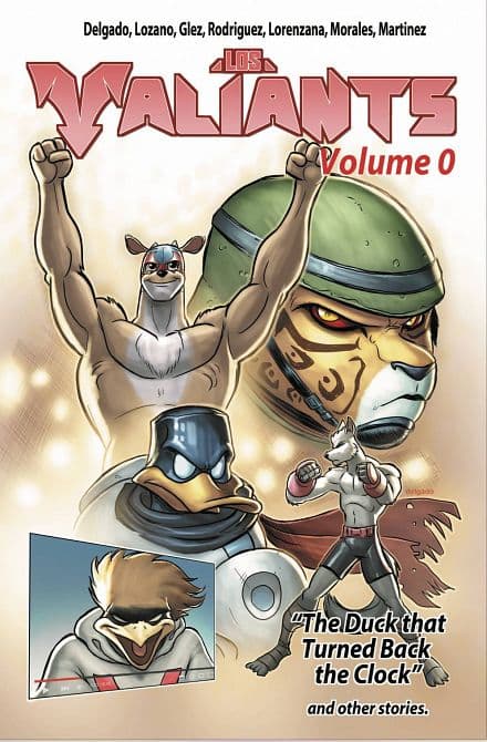 Cover Art for LOS VALIANTS GN