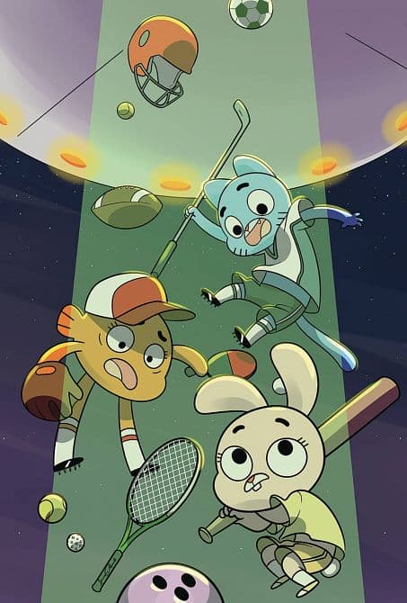 AMAZING WORLD GUMBALL ORIGINAL GN VOL 04 SCRIMMAGE SCRAMBLE