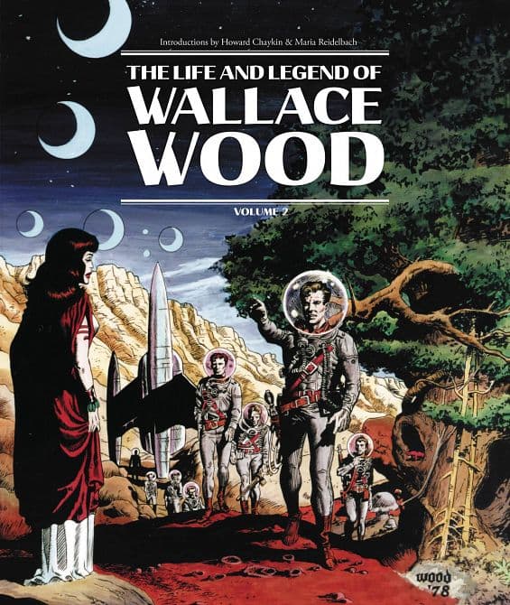 Cover Art for LIFE & LEGEND WALLACE WOOD HC VOL 02