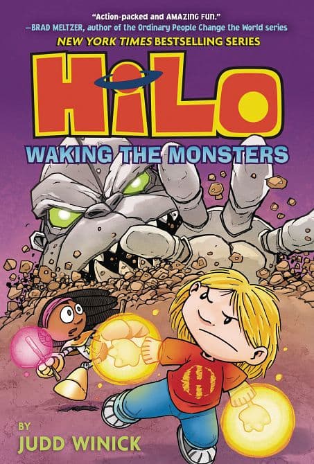 Cover Art for HILO GN VOL 04 WAKING THE MONSTERS