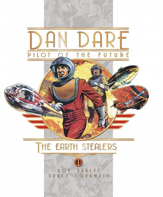 Cover Art for DAN DARE EARTH STEALERS HC