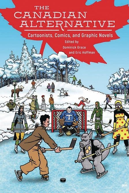 Cover Art for CANADIAN ALTERNATIVE CARTOONISTS COMICS & GNS HC