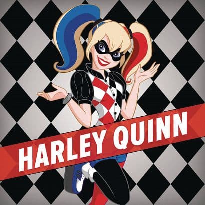 DC SUPER HERO GIRLS YR HC HARLEY QUINN AT SUPER HERO HIGH