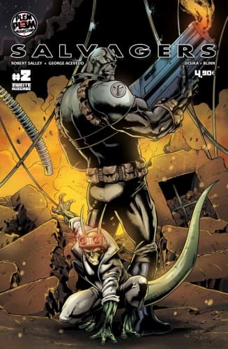 Cover Art for SALVAGERS