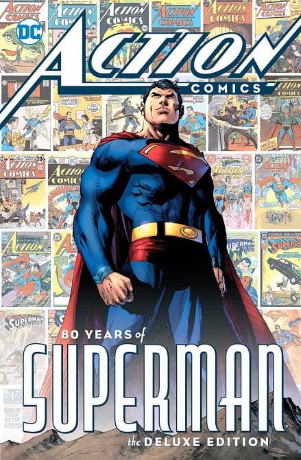 Cover Art for ACTION COMICS 80 YEARS OF SUPERMAN HC