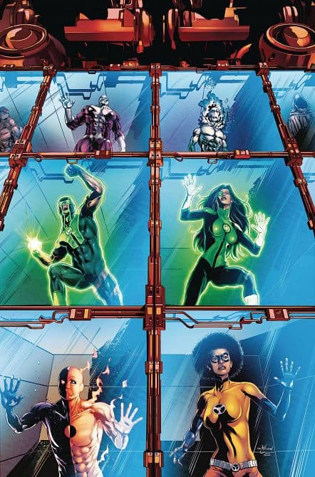 Cover Art for GREEN LANTERNS
