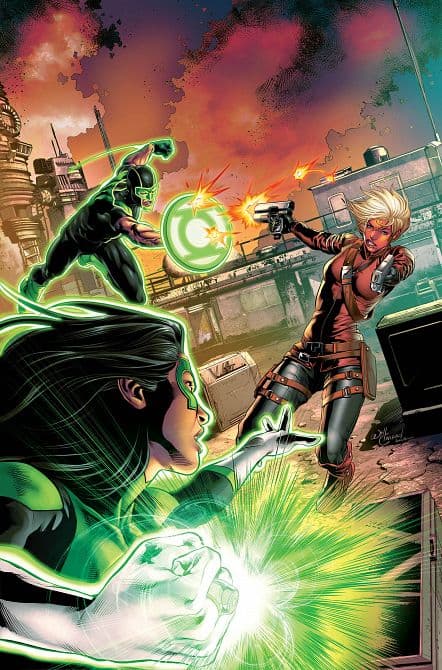 Cover Art for GREEN LANTERNS