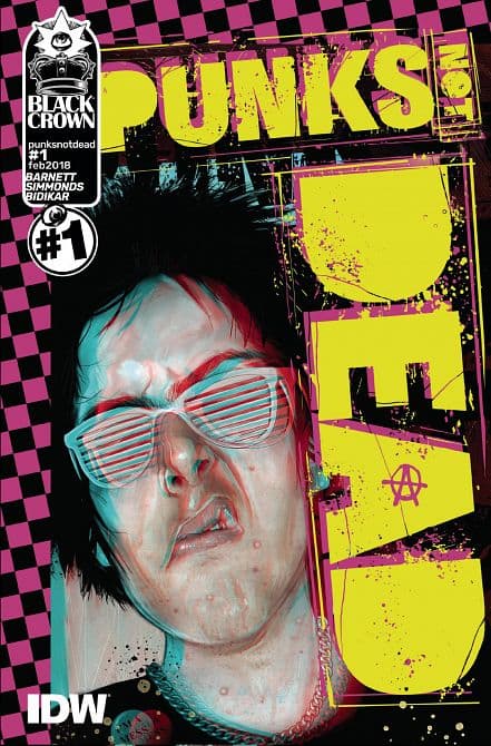 Cover Art for PUNKS NOT DEAD