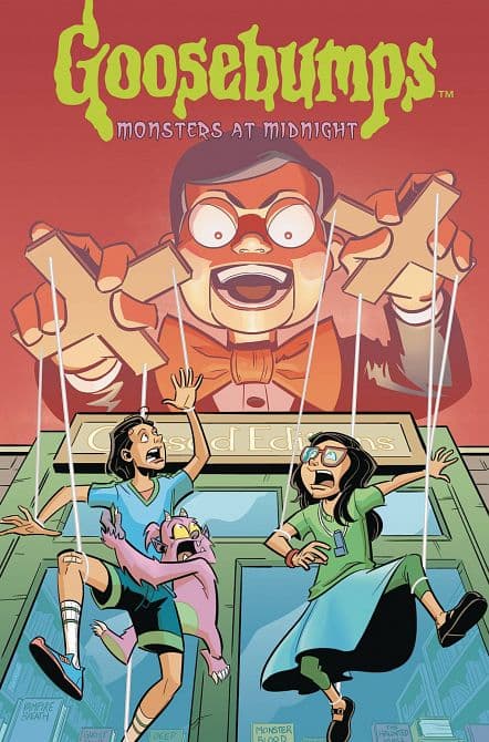 Cover Art for GOOSEBUMPS MONSTERS AT MIDNIGHT HC