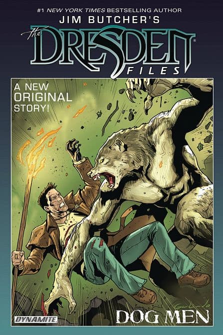 Cover Art for JIM BUTCHER DRESDEN FILES DOG MEN HC