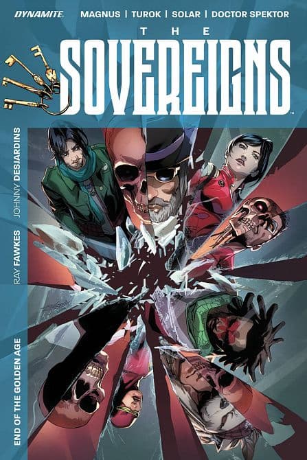 Cover Art for SOVEREIGNS END OF THE GOLDEN AGE TP