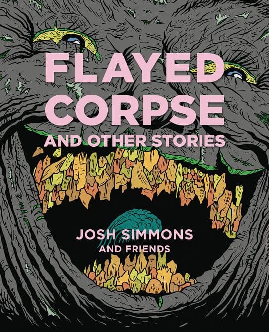 Cover Art for FLAYED CORPSE AND OTHER STORIES HC