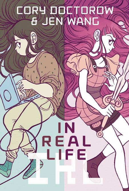 Cover Art for IN REAL LIFE GN SQUARE FISH ED