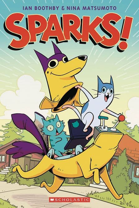 Cover Art for SPARKS HC GN