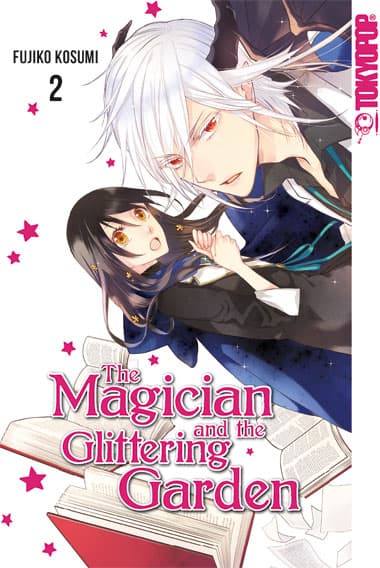Cover Art for THE MAGICIAN AND THE GLITTERING GARDEN