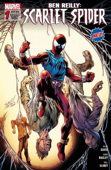 Cover Art for BEN REILLY: SCARLET SPIDER