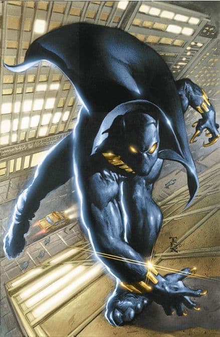 Cover Art for MARVEL KNIGHTS: BLACK PANTHER ( SC )