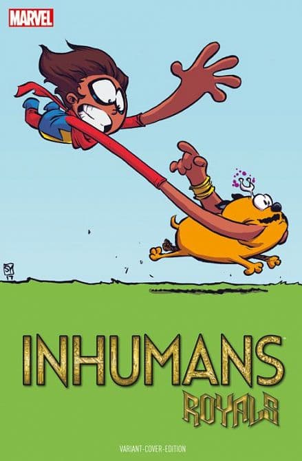 Cover Art for INHUMANS: ROYALS