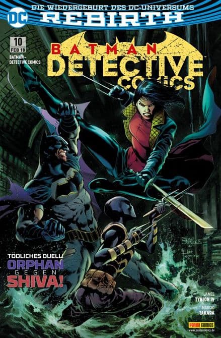 Cover Art for BATMAN-DETECTIVE COMICS ( REBIRTH )
