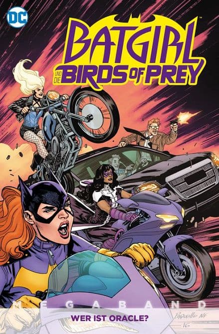 Cover Art for BATGIRL UND DIE BIRDS OF PREY MEGABAND