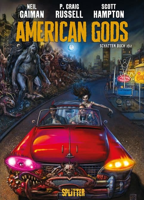 Cover Art for American Gods ( ab 2017 )